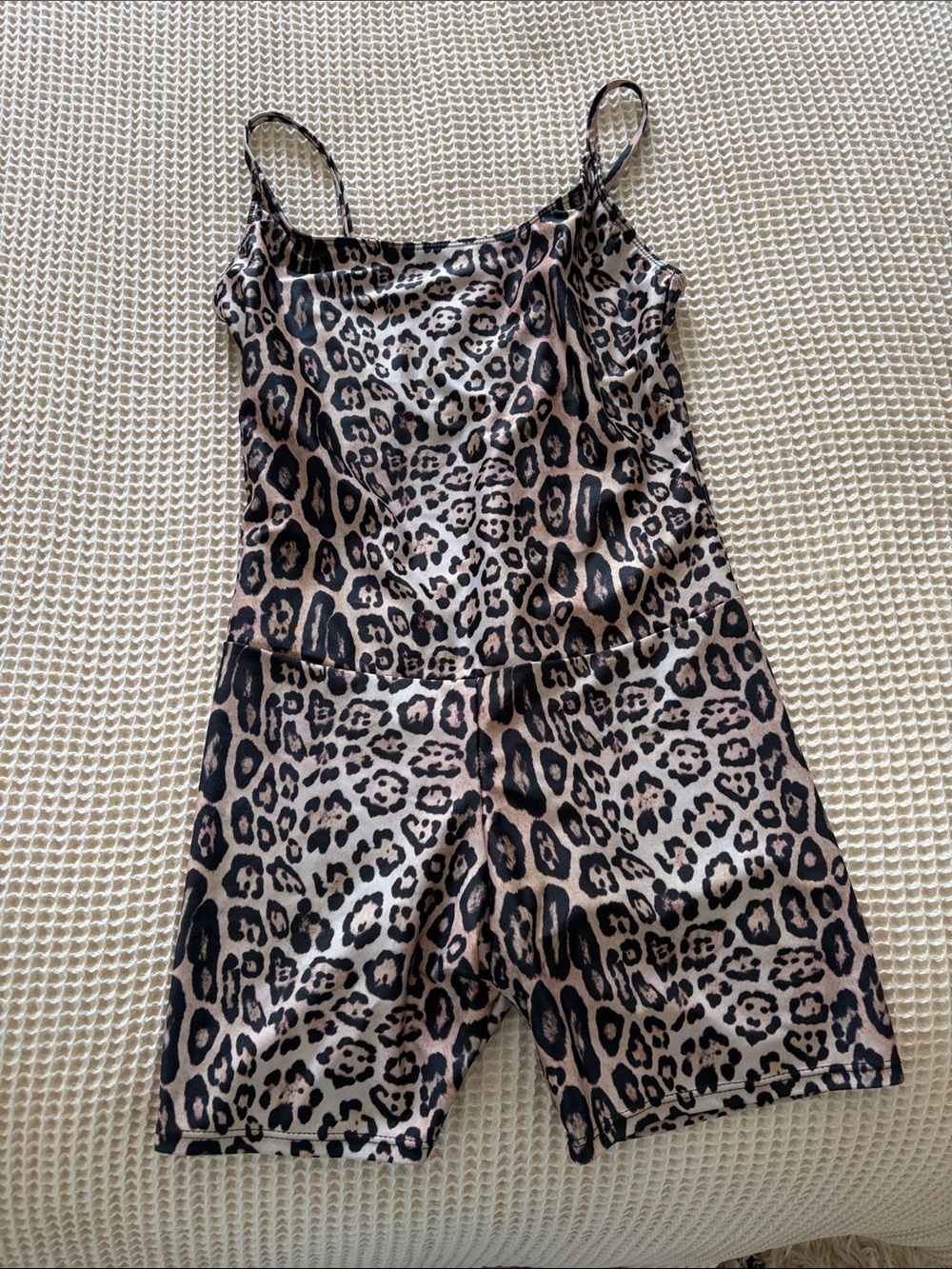 Leopard Print Onzie Bodysuit